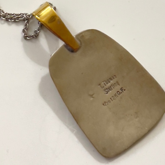 T. Thomas…Sterling…Vintage…Native Necklace - Picture 7 of 10